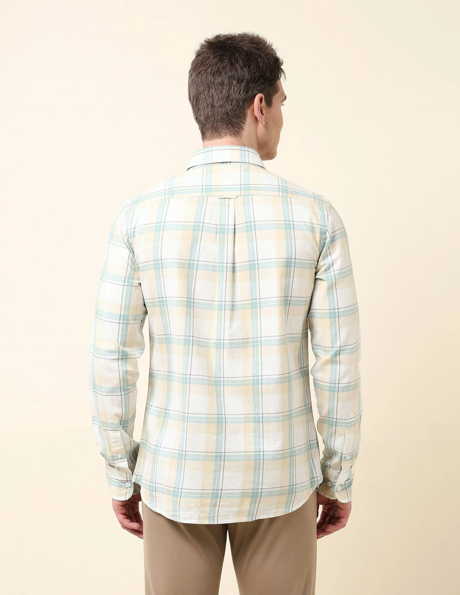 Tartan Checked Twill Shirt - Image 5