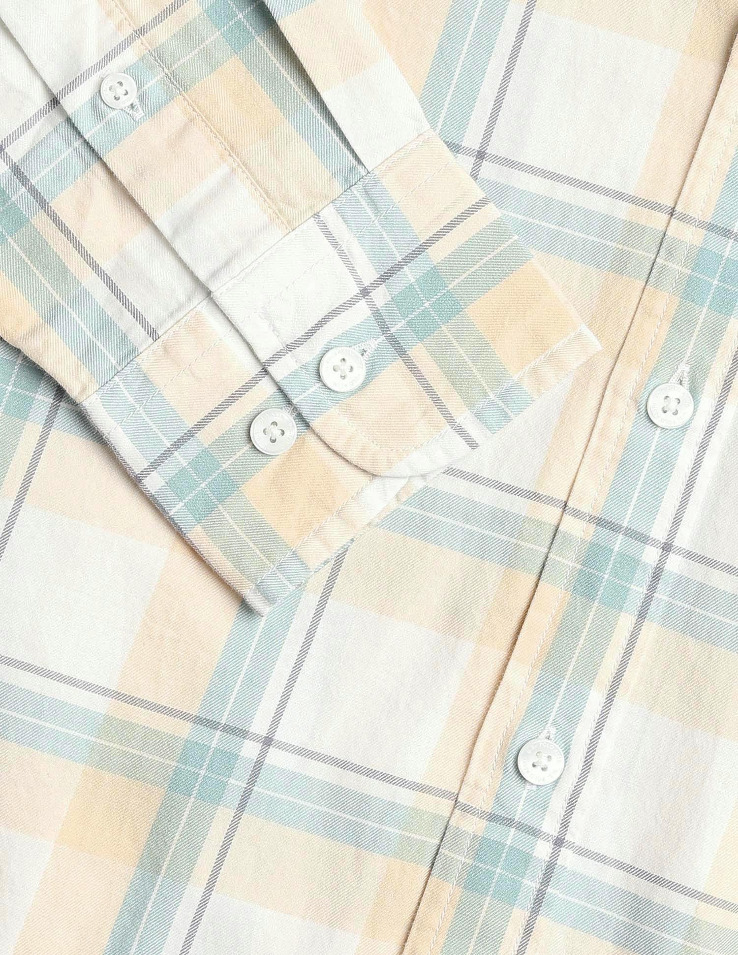 Tartan Checked Twill Shirt - Image 8