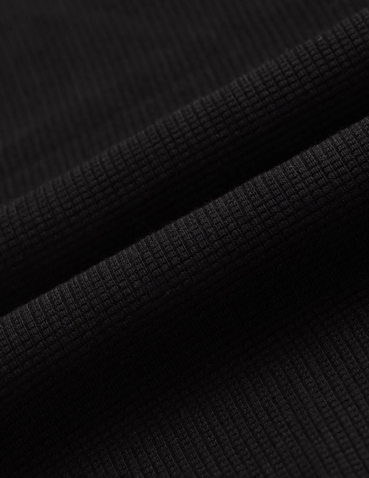 Textured Black & Gold Polo Shirt - Image 2