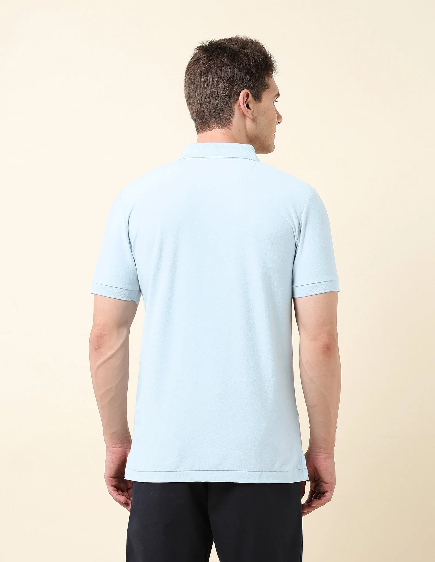 Textured Classic Polo Shirt - Image 5