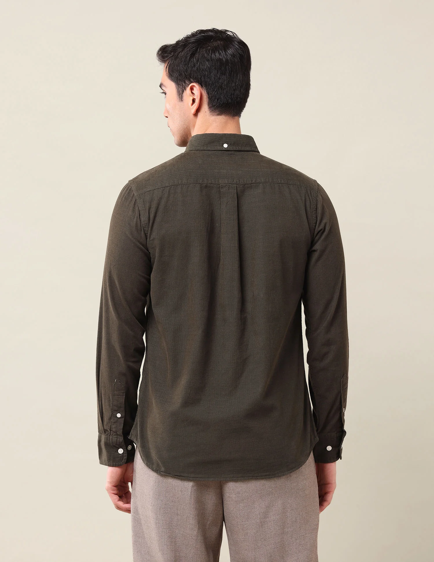 Textured Corduroy Shirt - Image 5