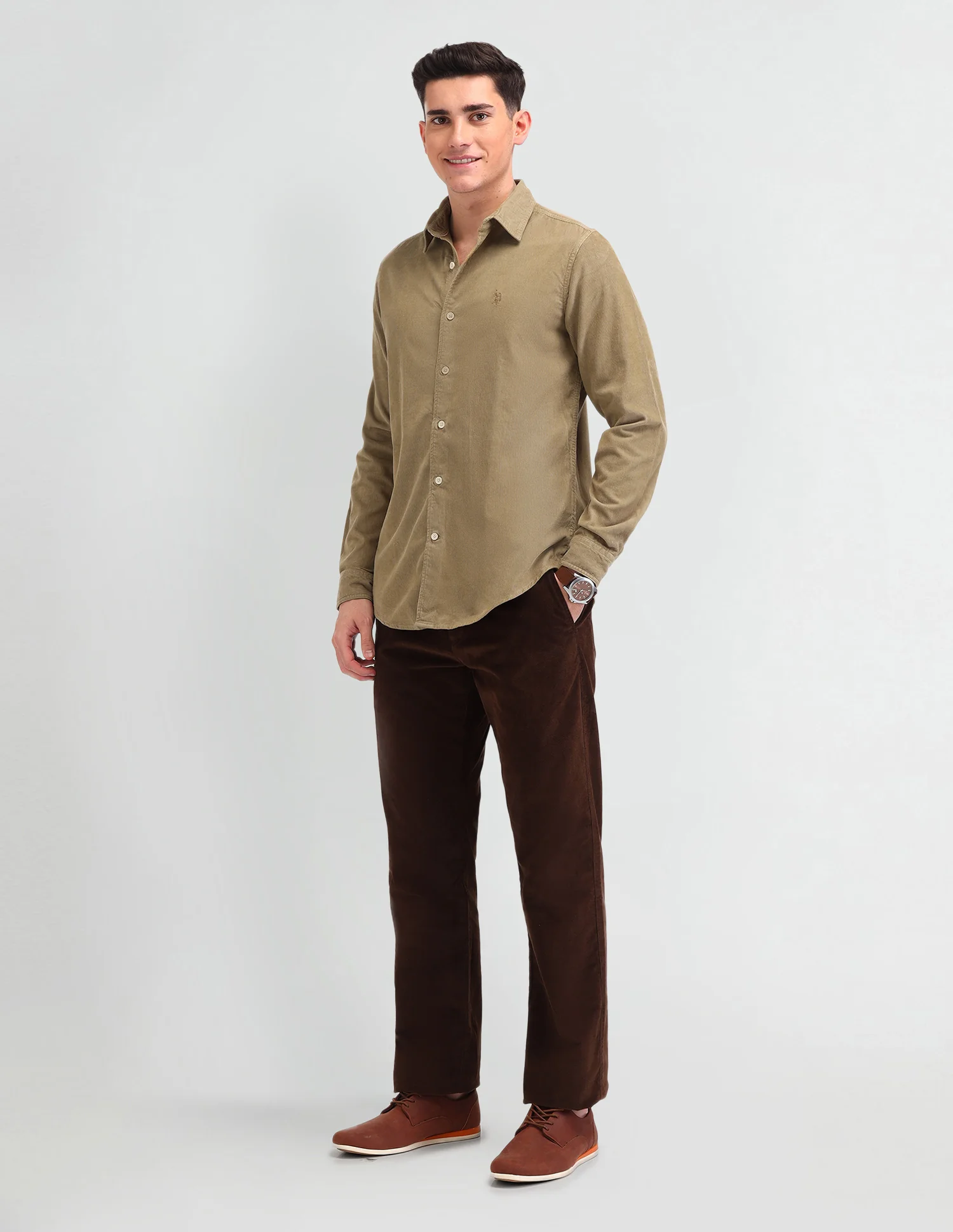Textured Cotton Shirt - Image 3