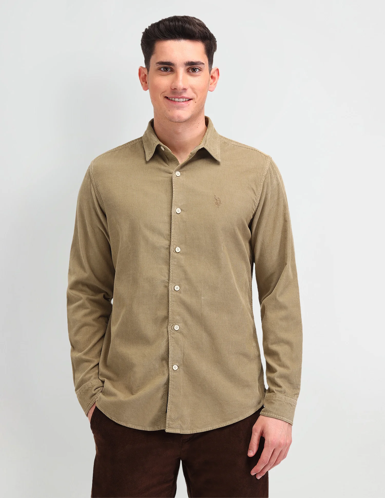 Textured Cotton Shirt - Image 6