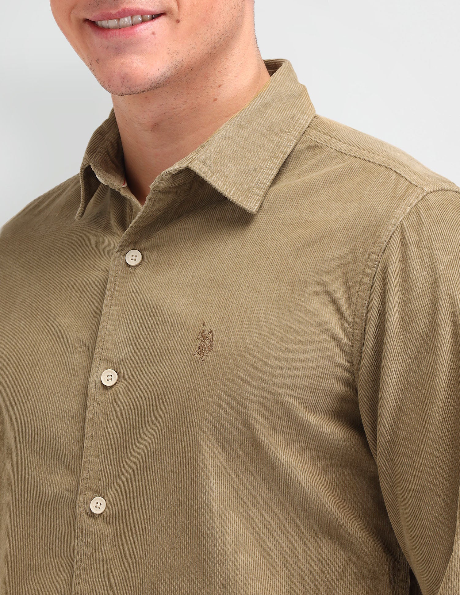 Textured Cotton Shirt - Image 7