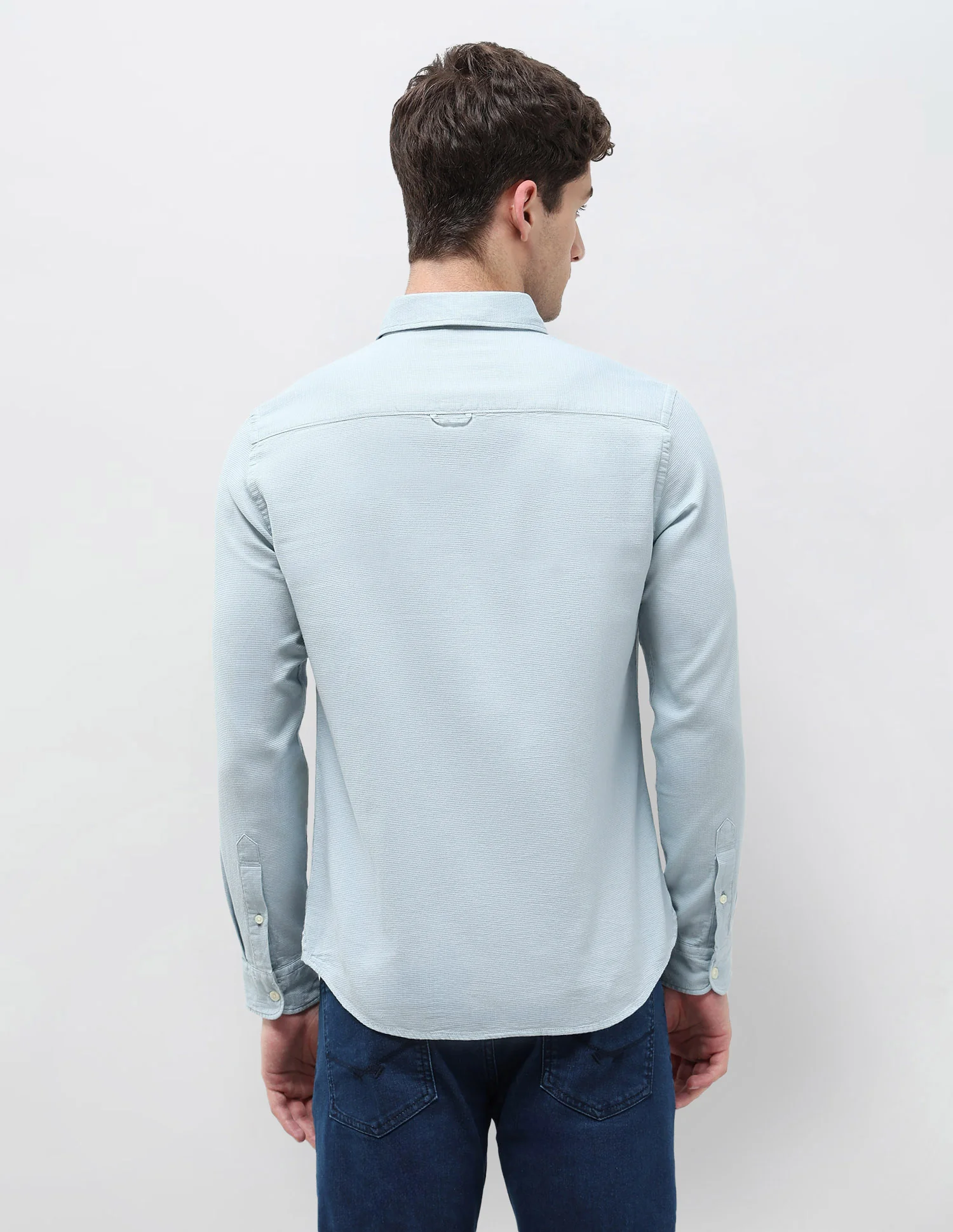 Textured Dobby Regular Fit Shirt - Image 5