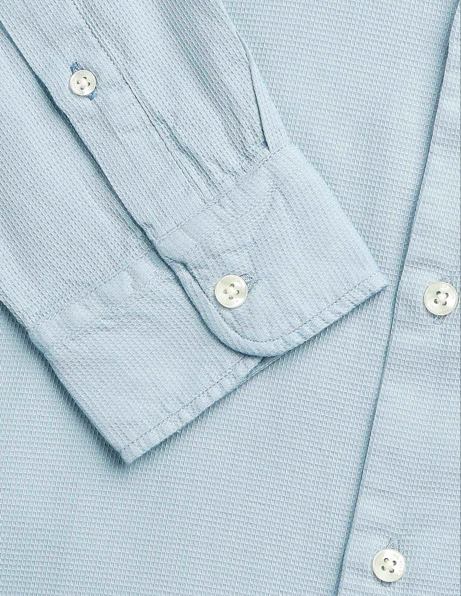 Textured Dobby Regular Fit Shirt - Image 8