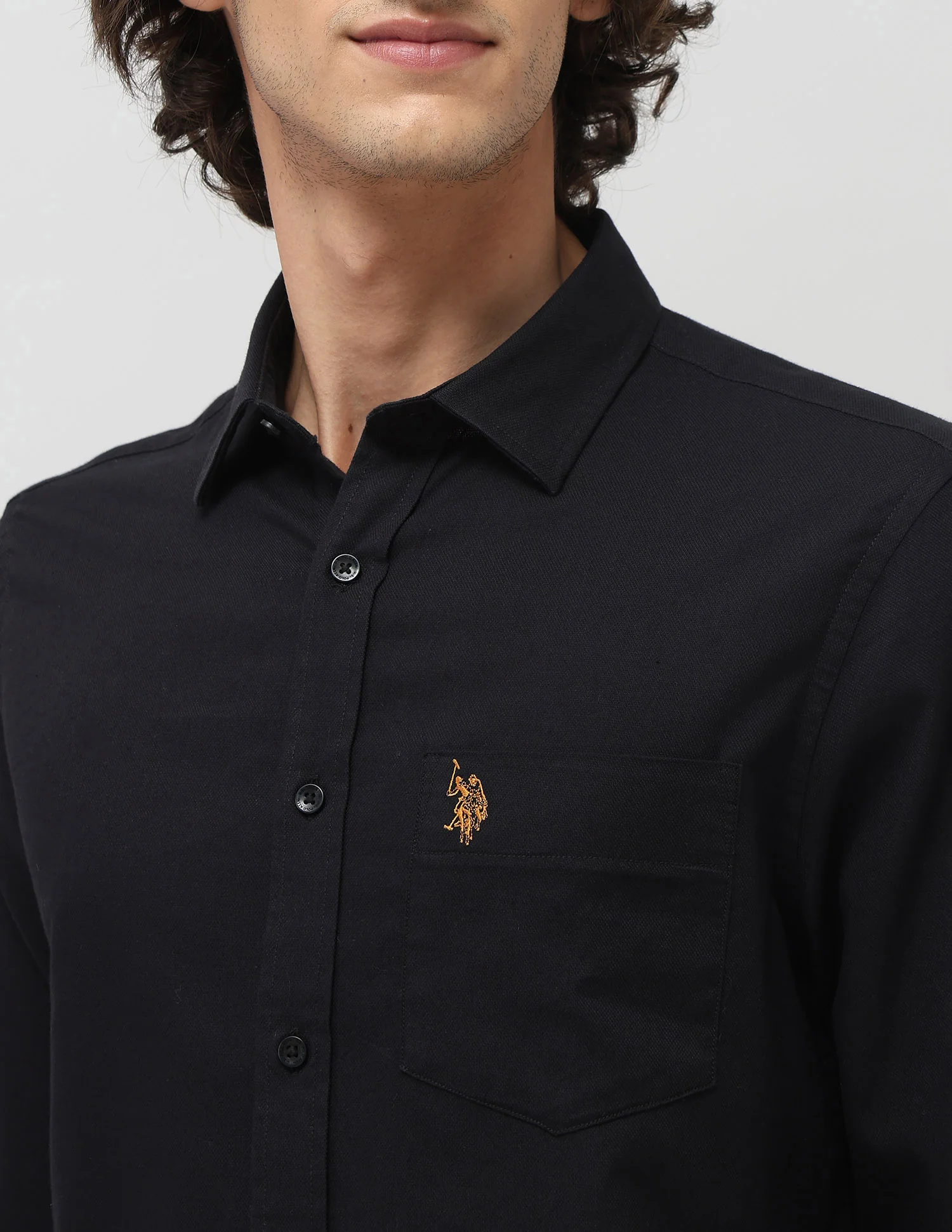 Textured Dobby Shirt - Image 7