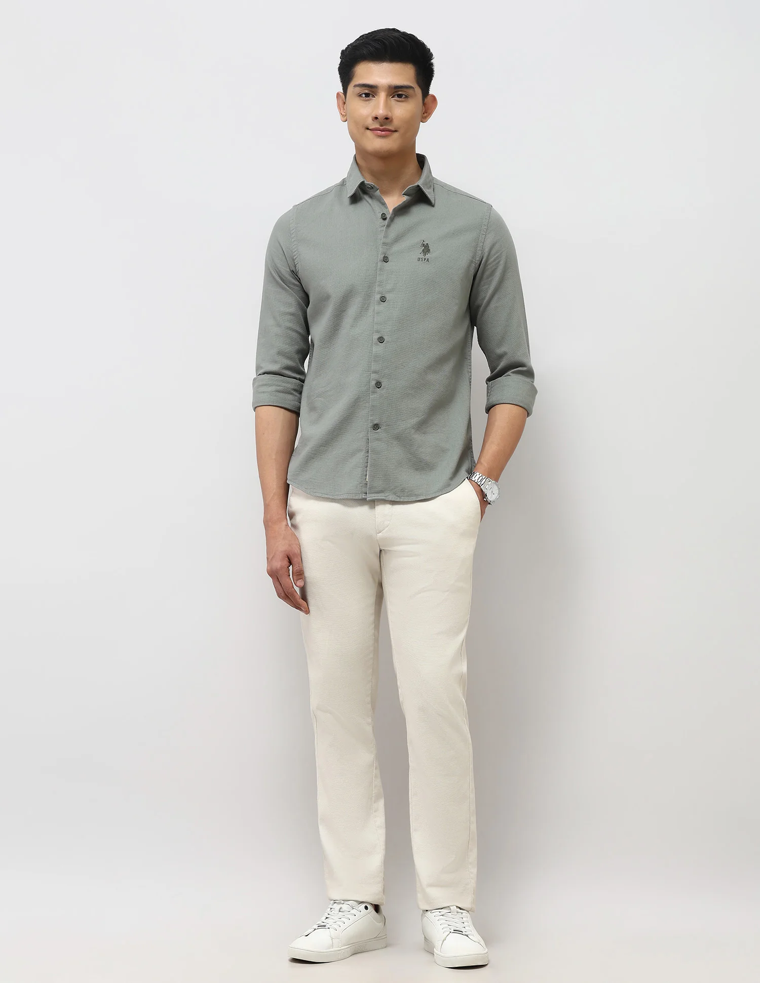 Textured Dobby Shirt - Image 3