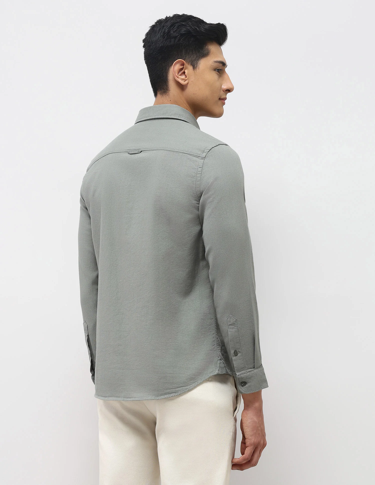 Textured Dobby Shirt - Image 5