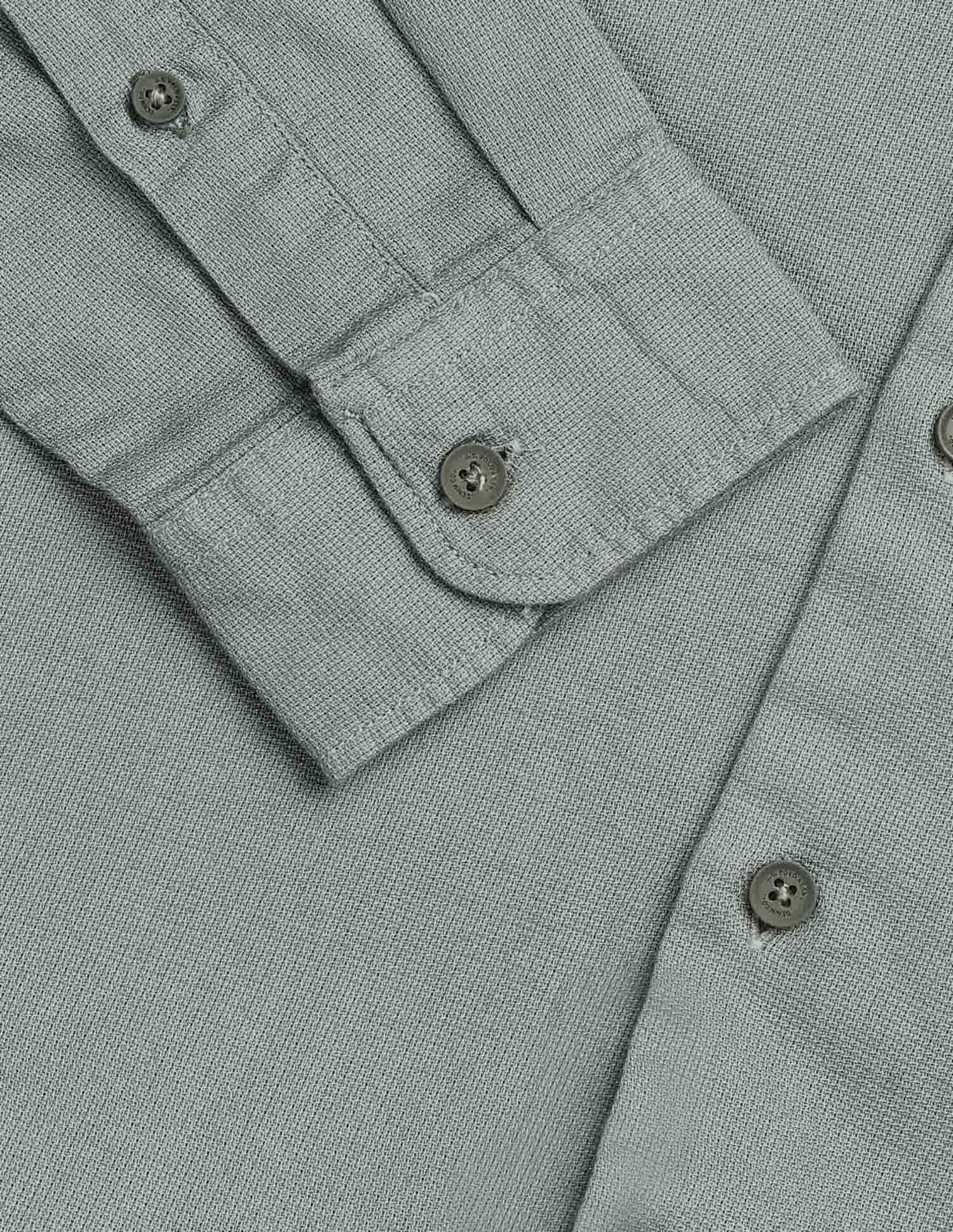 Textured Dobby Shirt - Image 8