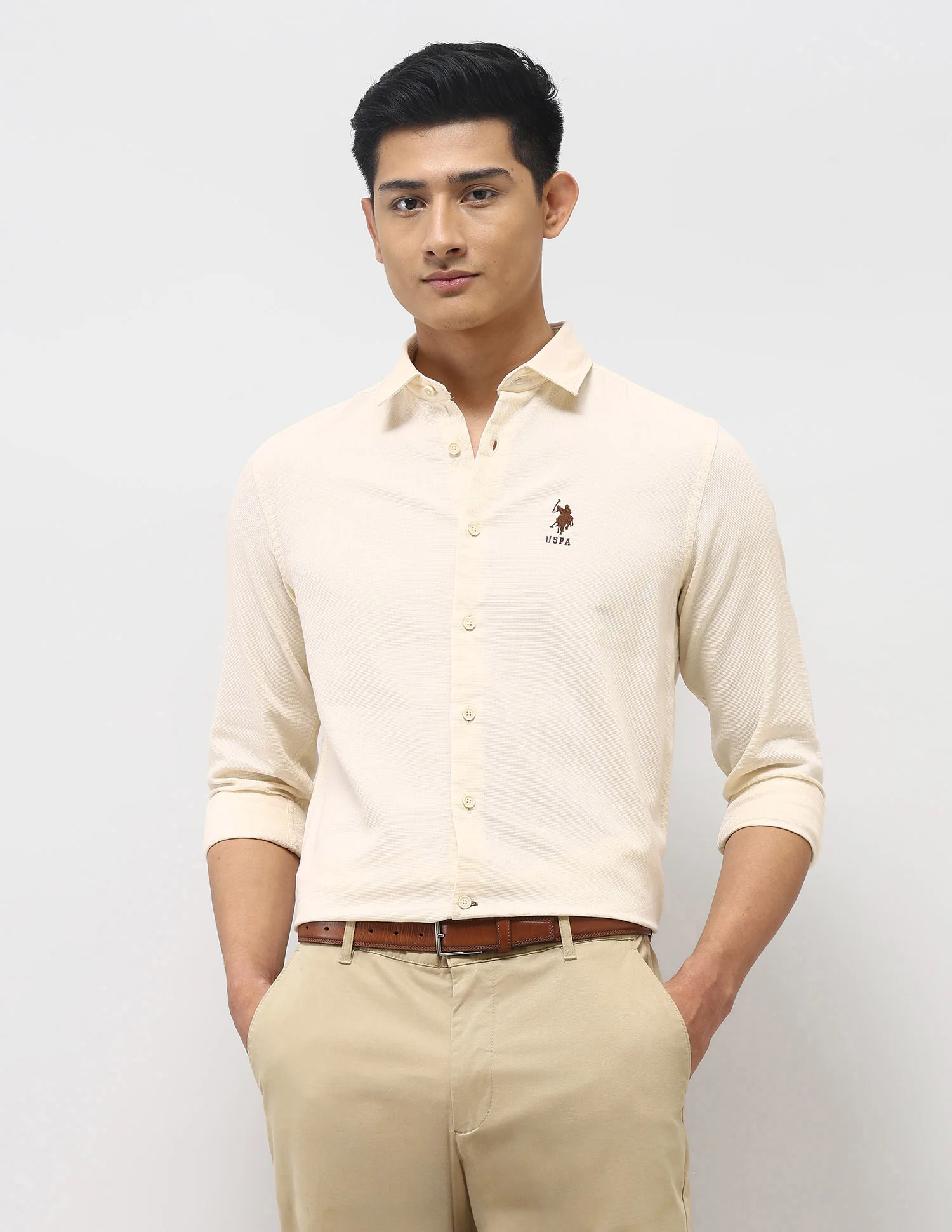 Textured Dobby Shirt