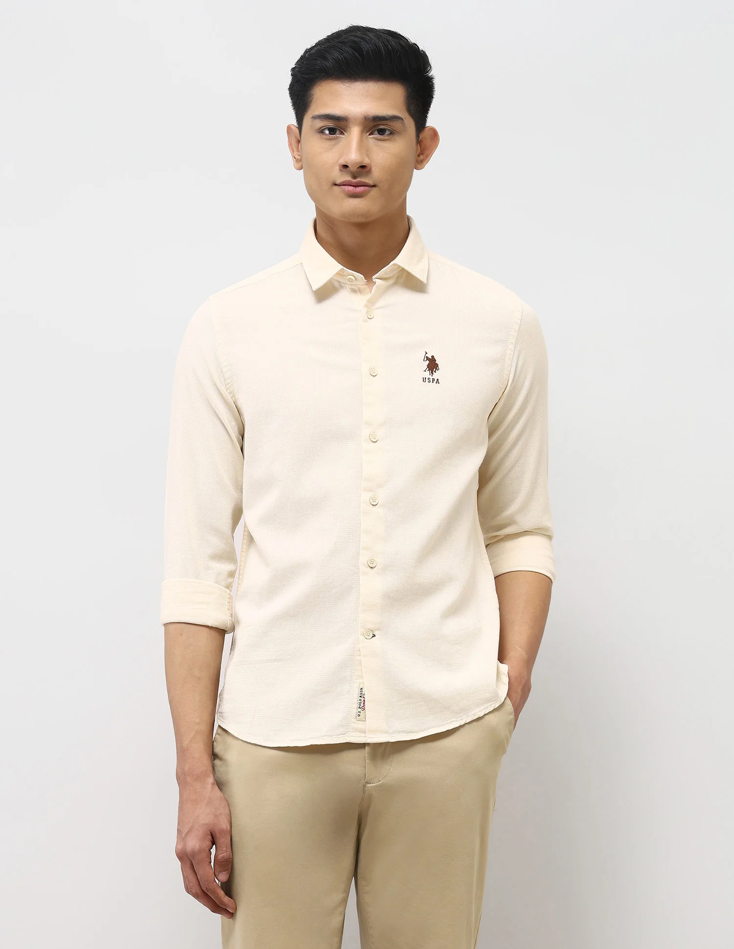Textured Dobby Shirt - Image 6