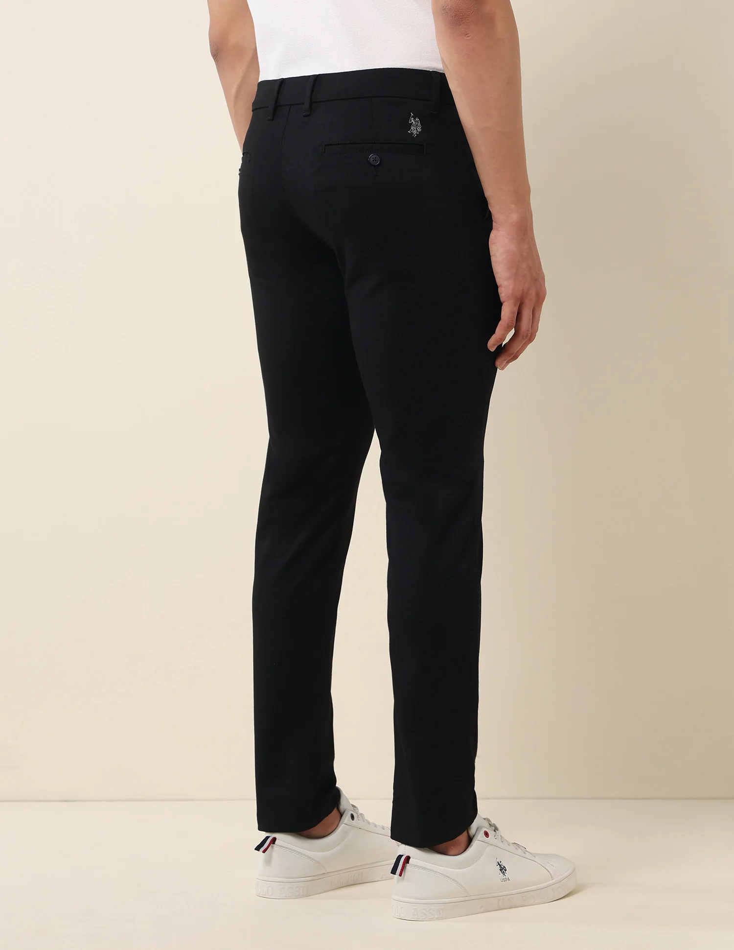 Textured Dobby Trousers - Image 5