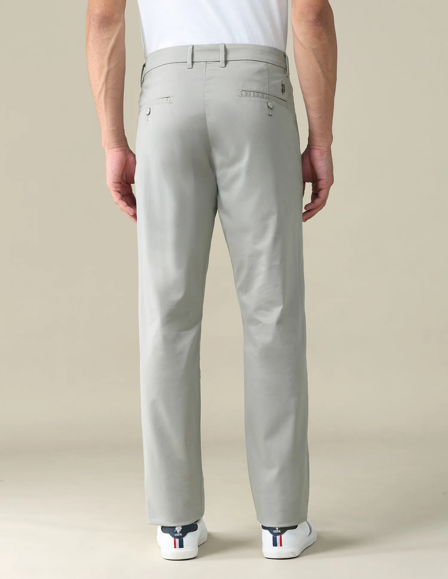 Textured Dobby Trousers - Image 5