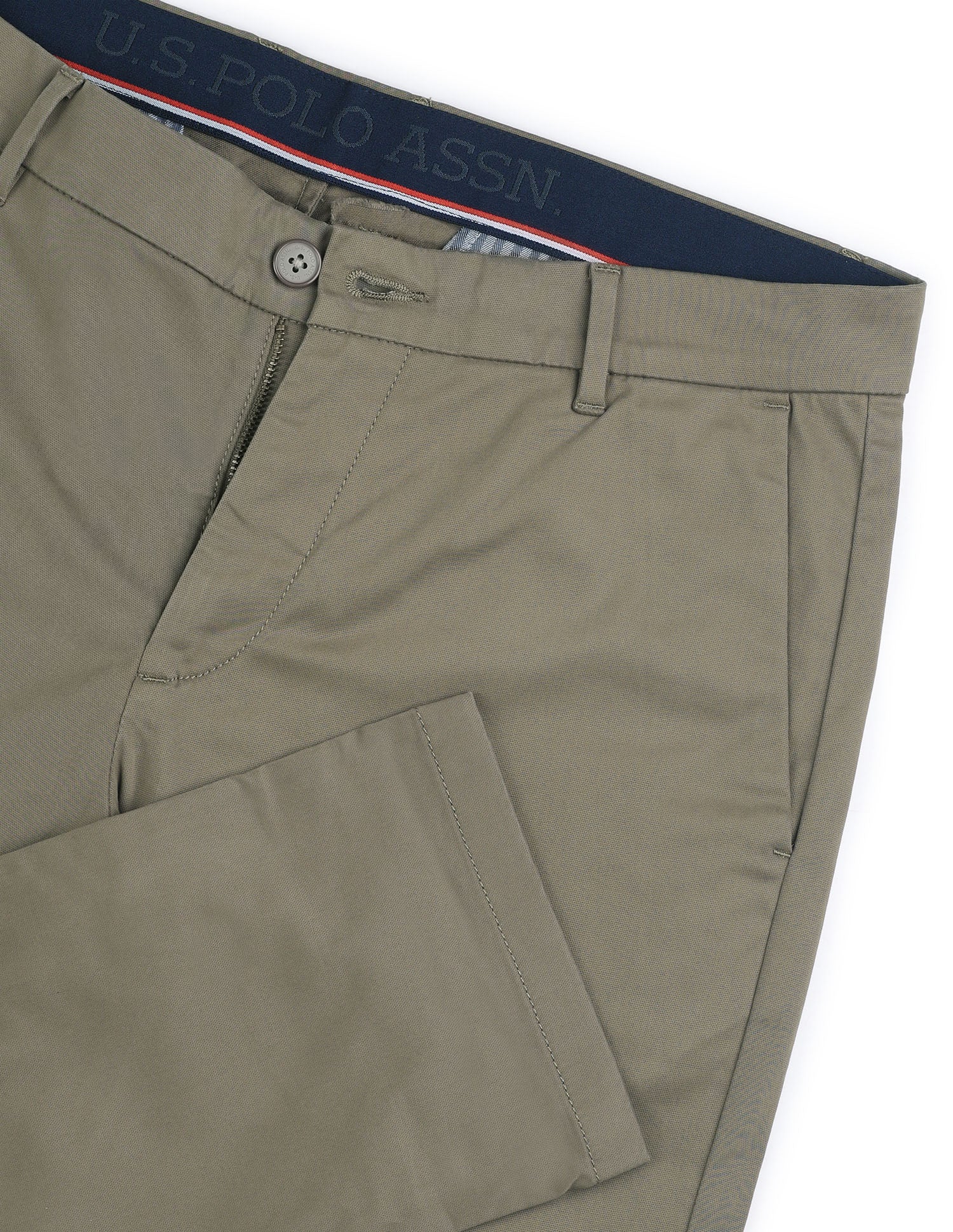 Textured Dobby Trousers - Image 9