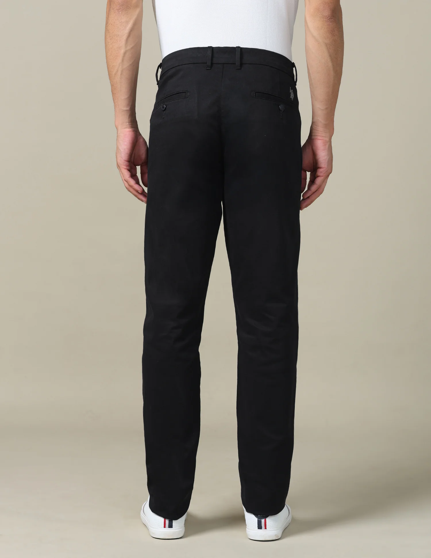 Textured Dobby Trousers - Image 5
