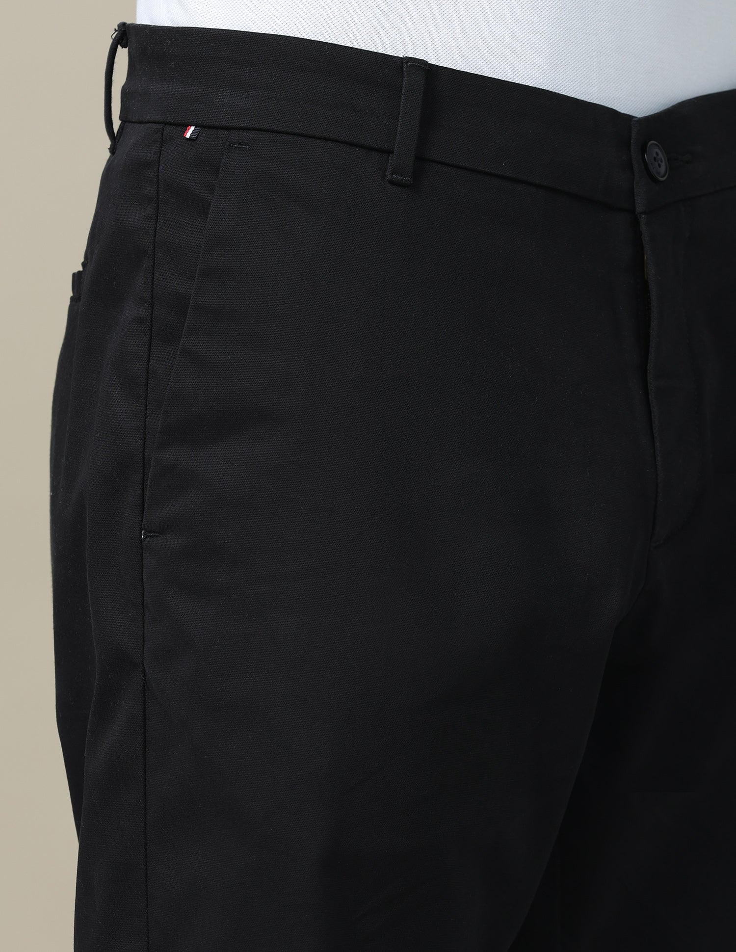 Textured Dobby Trousers - Image 7