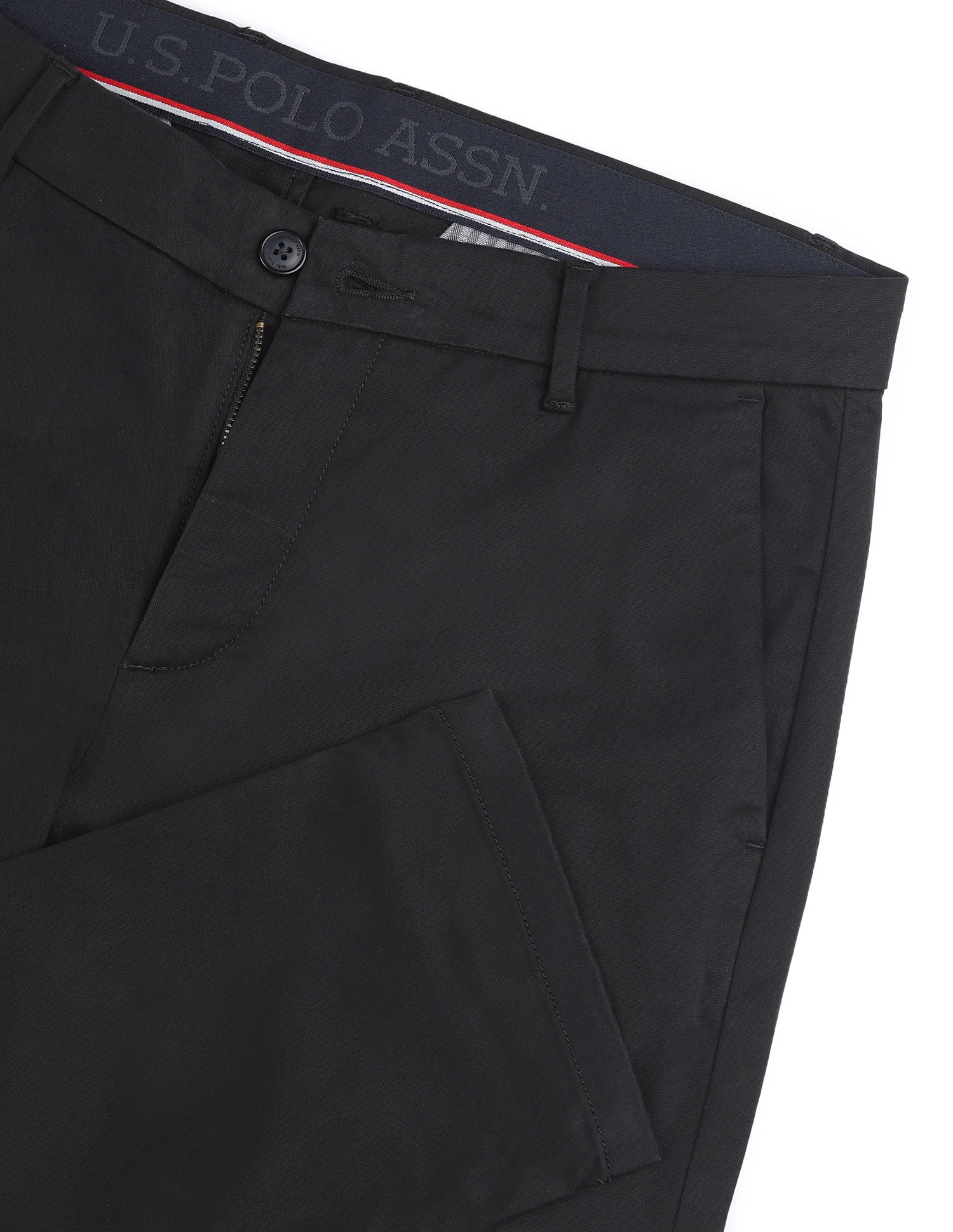 Textured Dobby Trousers - Image 9