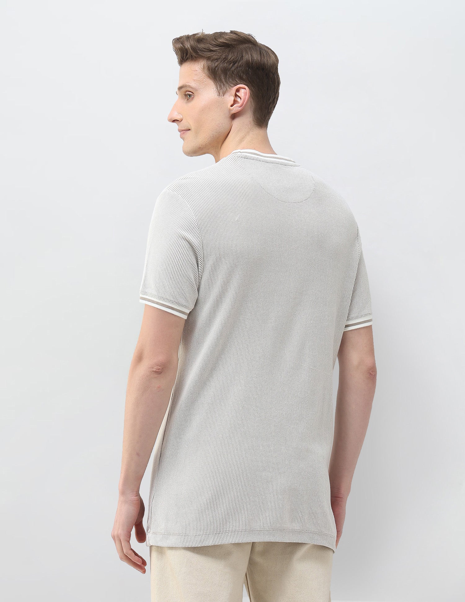 Textured Motel On The Coast Slim Fit T-Shirt - Image 5