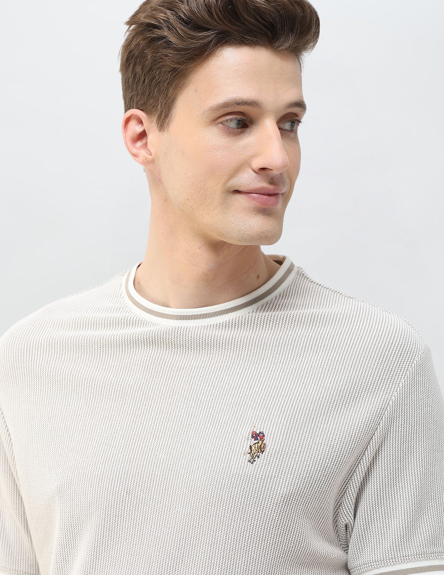 Textured Motel On The Coast Slim Fit T-Shirt - Image 7
