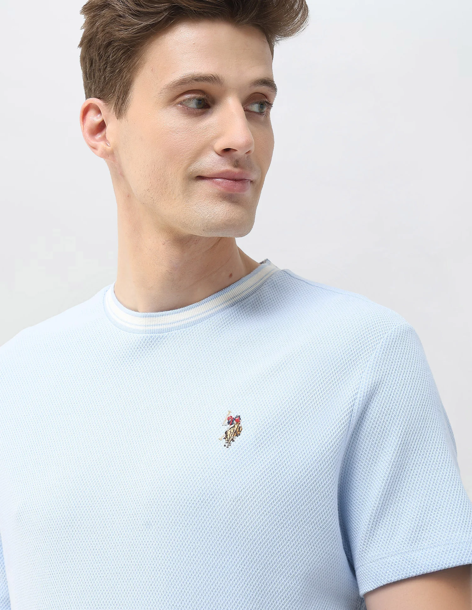 Textured Motel On The Coast Slim Fit T-Shirt - Image 7