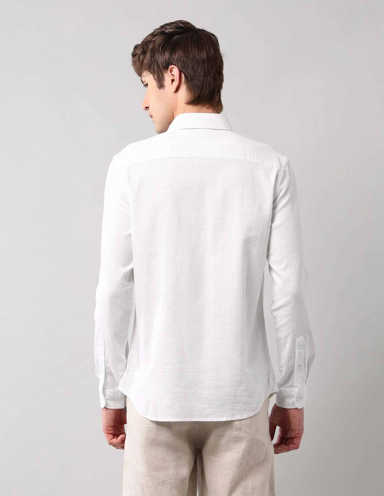 Textured Pure Cotton Shirt - Image 5