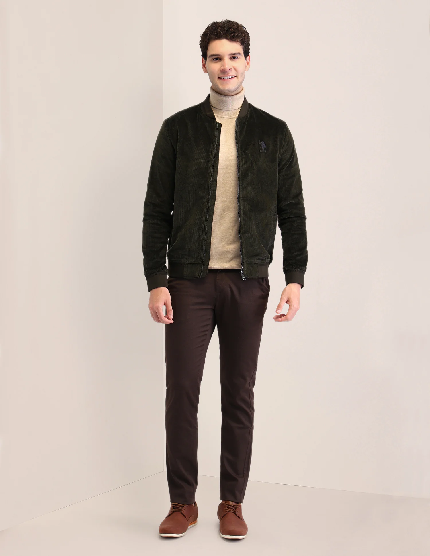 Textured Regular Fit Jacket - Image 3