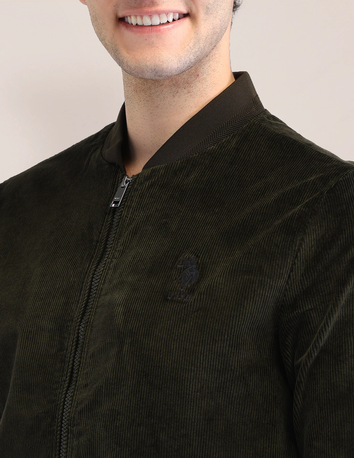 Textured Regular Fit Jacket - Image 7