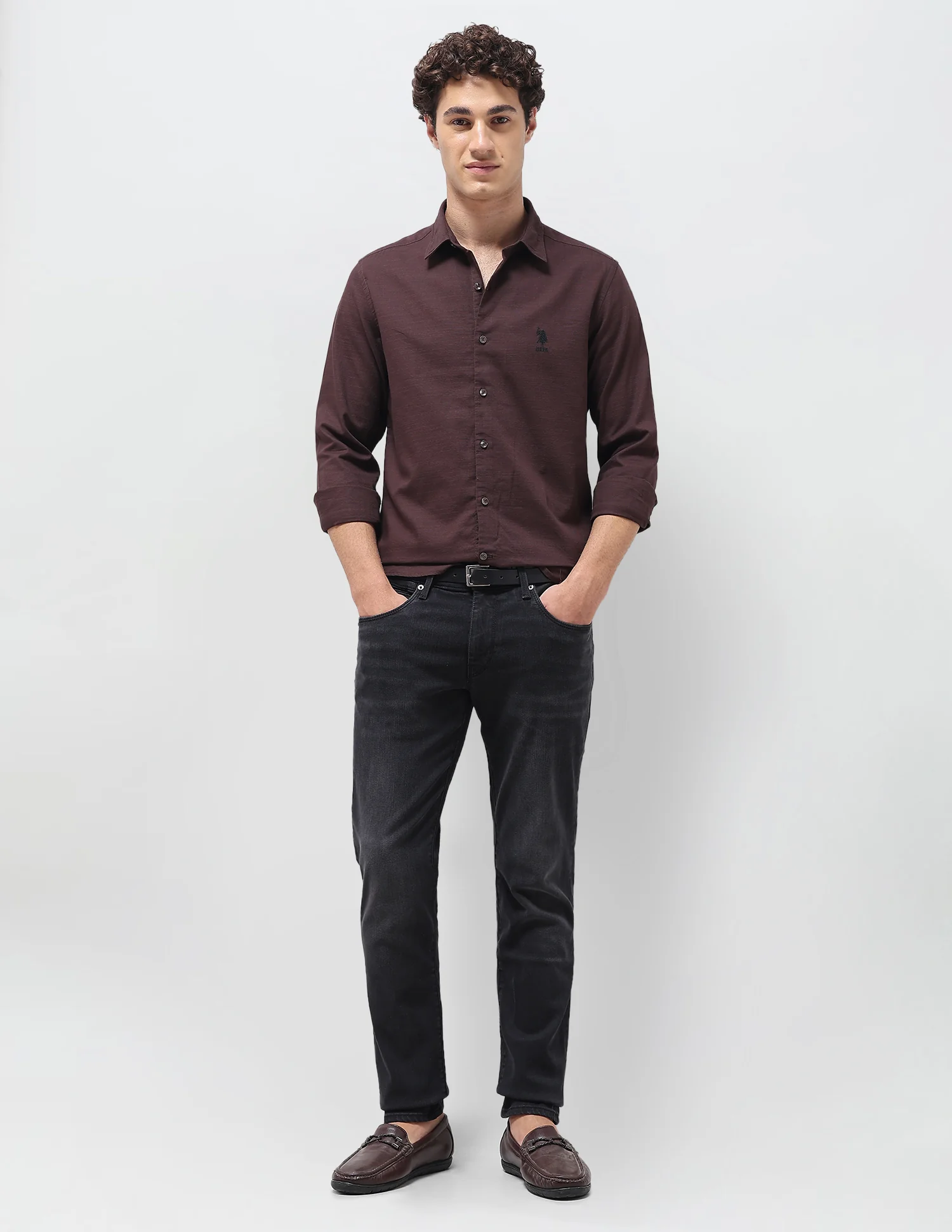 Textured Regular Fit Shirt - Image 3