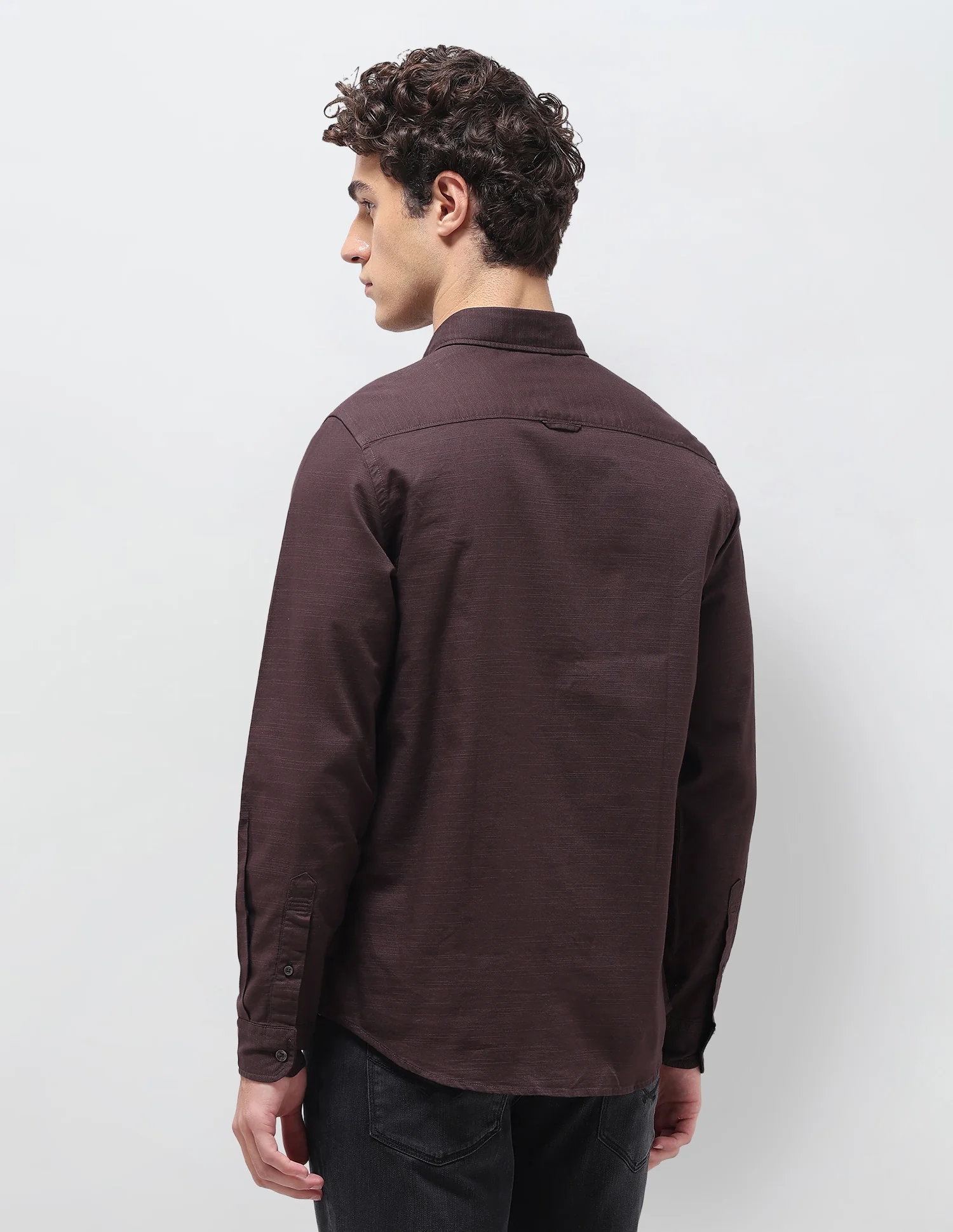Textured Regular Fit Shirt - Image 5