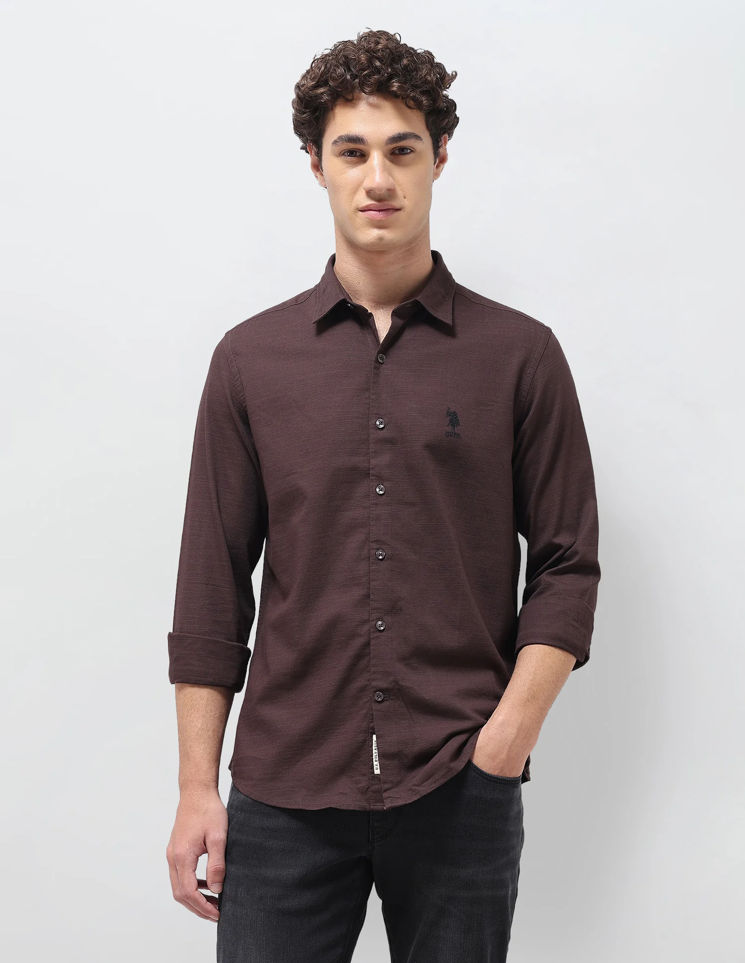Textured Regular Fit Shirt - Image 6
