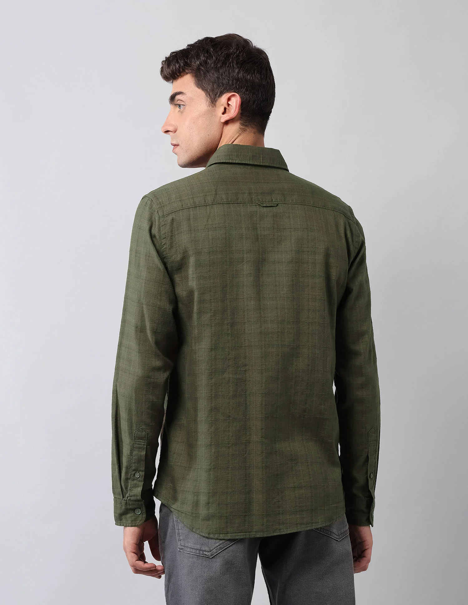 Textured Regular Fit Shirt - Image 5
