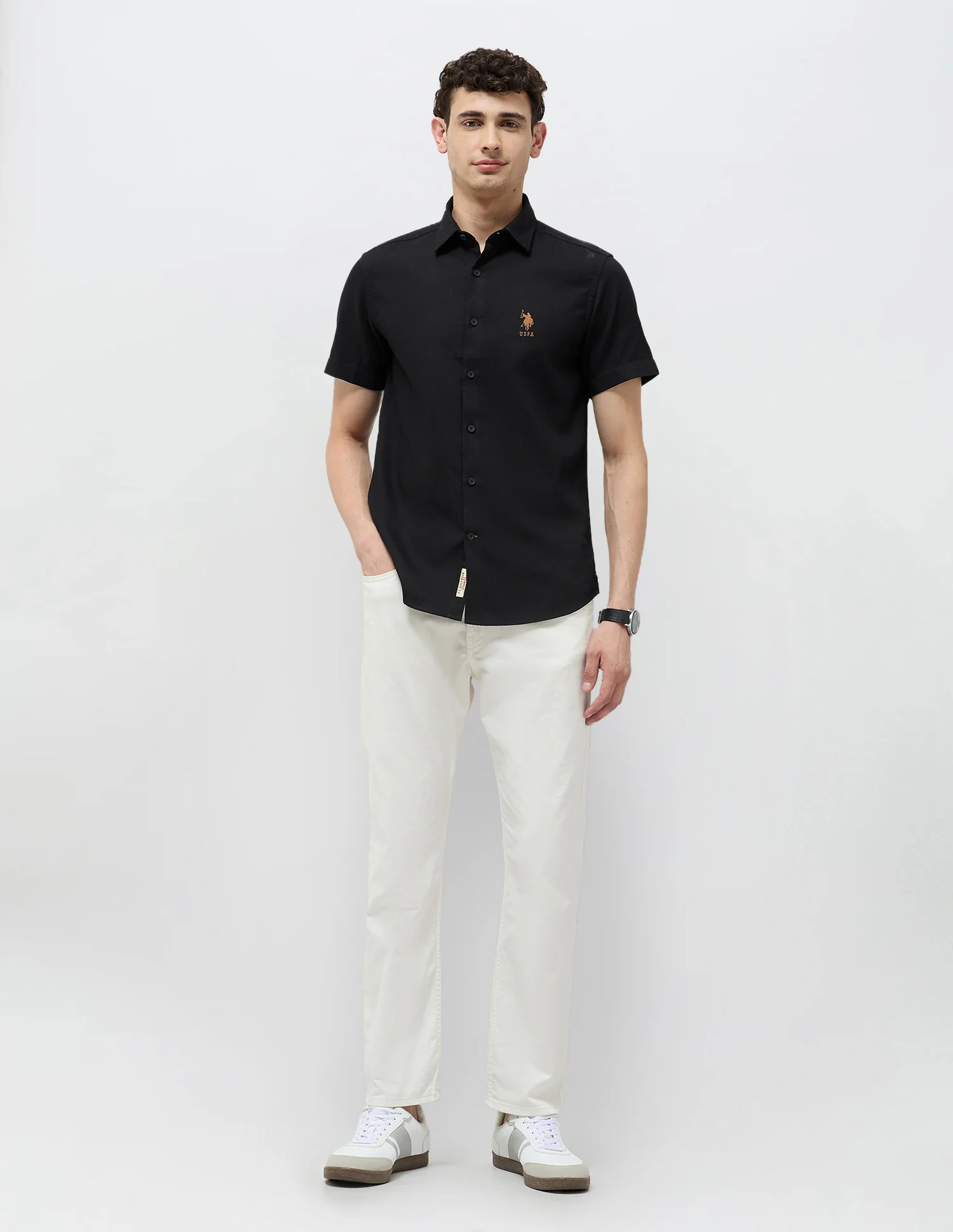 Textured Regular Fit Shirt - Image 3
