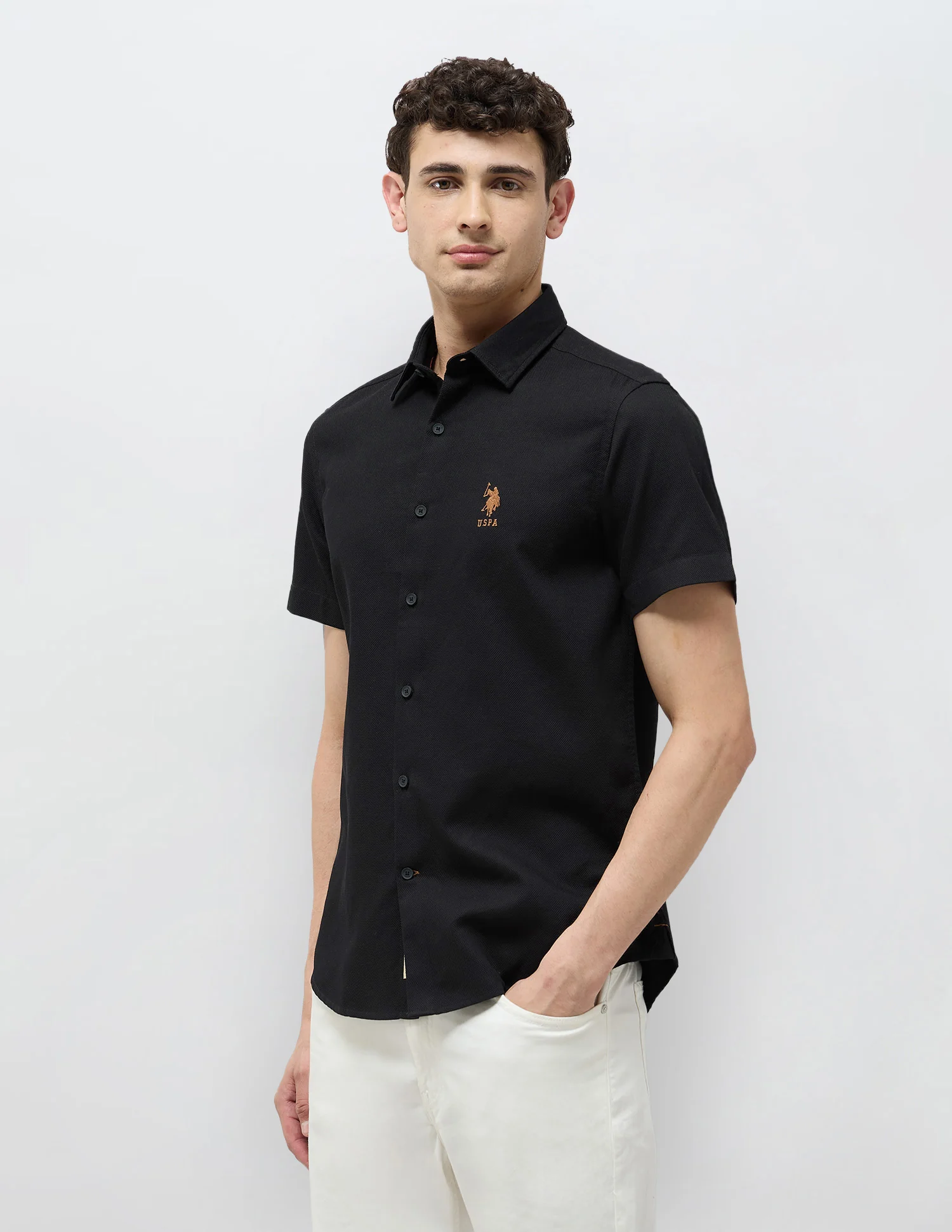 Textured Regular Fit Shirt - Image 4