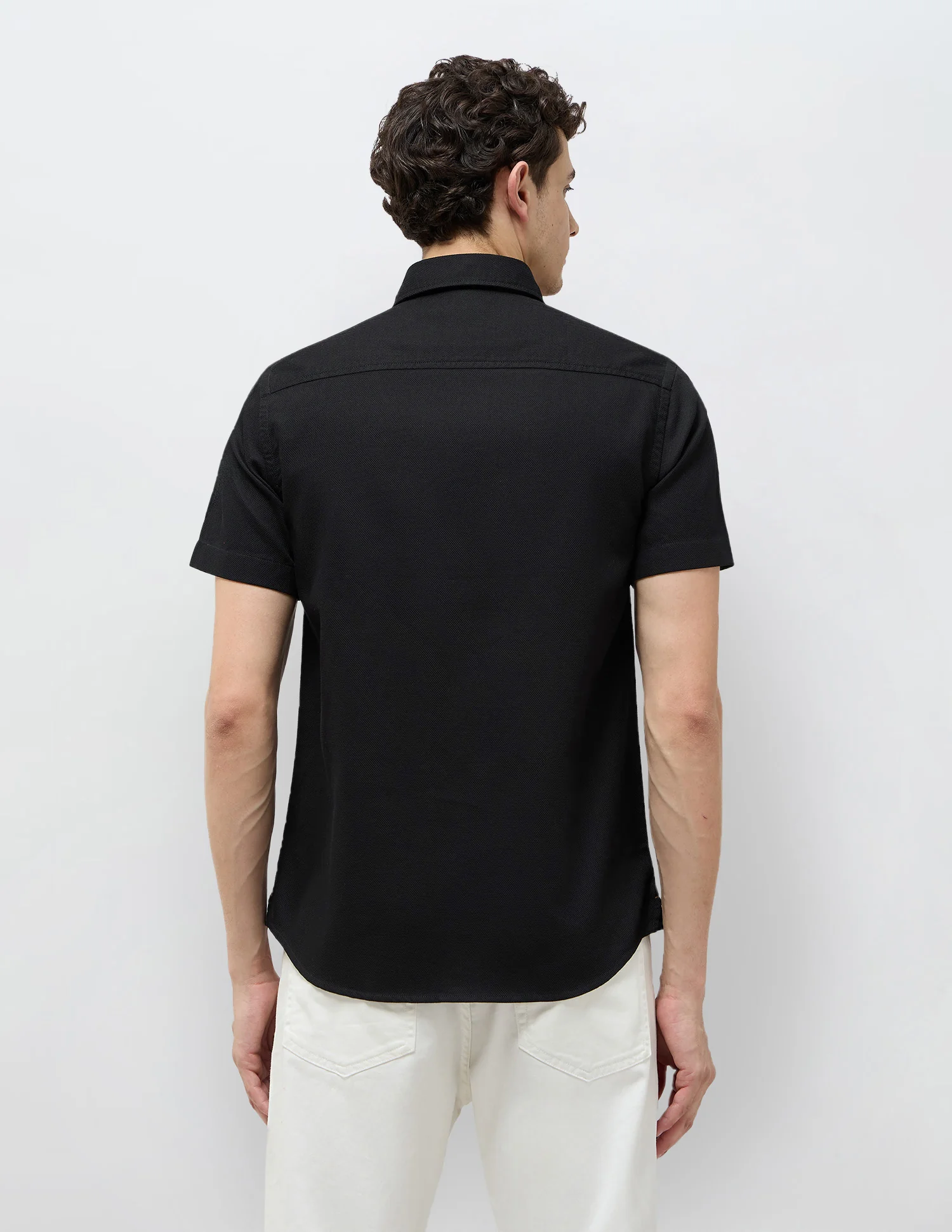 Textured Regular Fit Shirt - Image 5