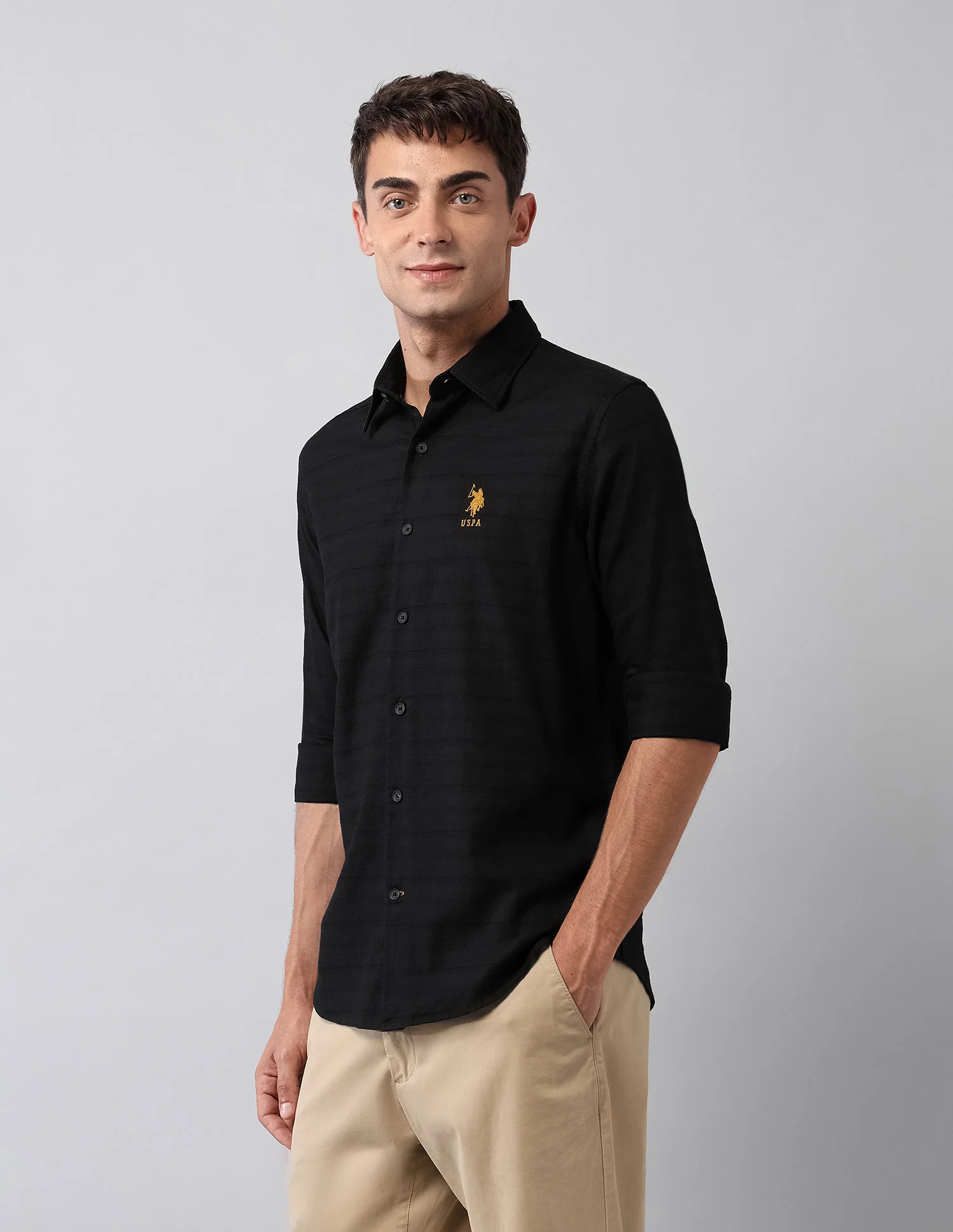 Textured Regular Fit Shirt - Image 4