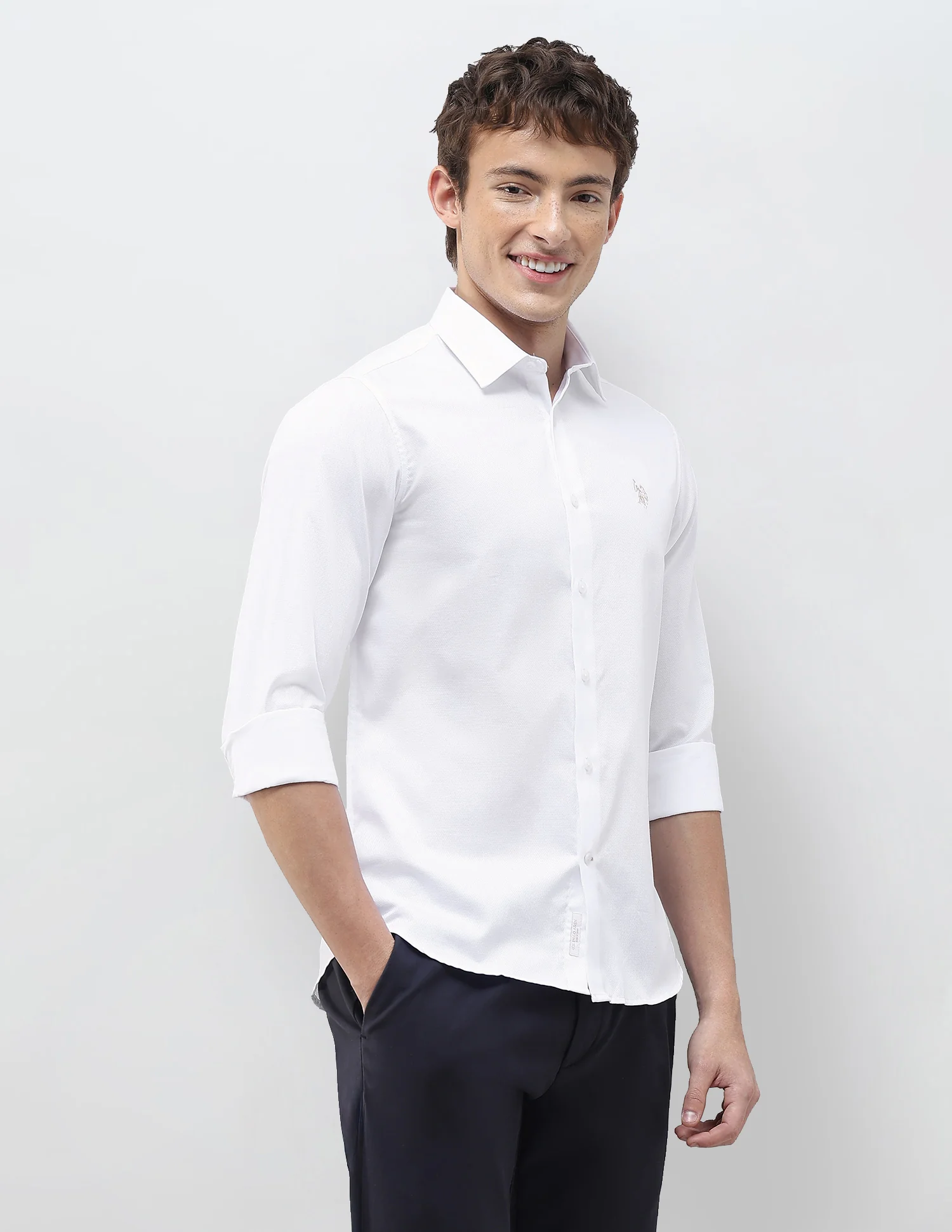 Textured Regular Fit Shirt - Image 4