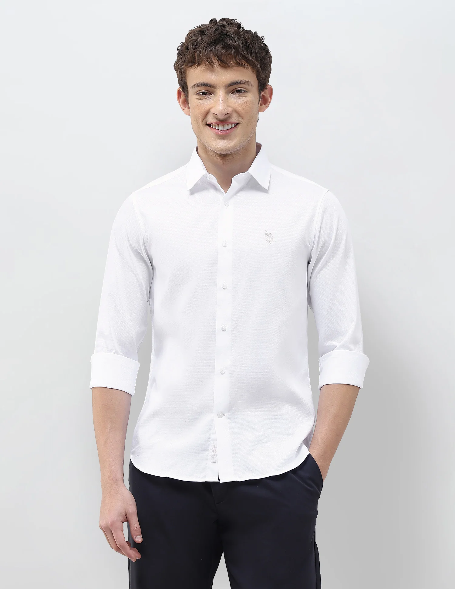 Textured Regular Fit Shirt - Image 6