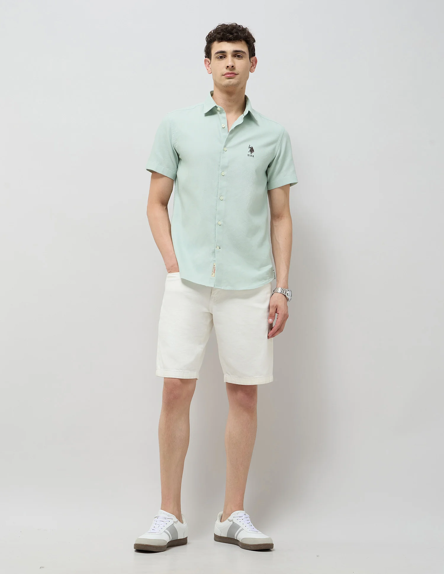 Textured Regular Fit Shirt - Image 3