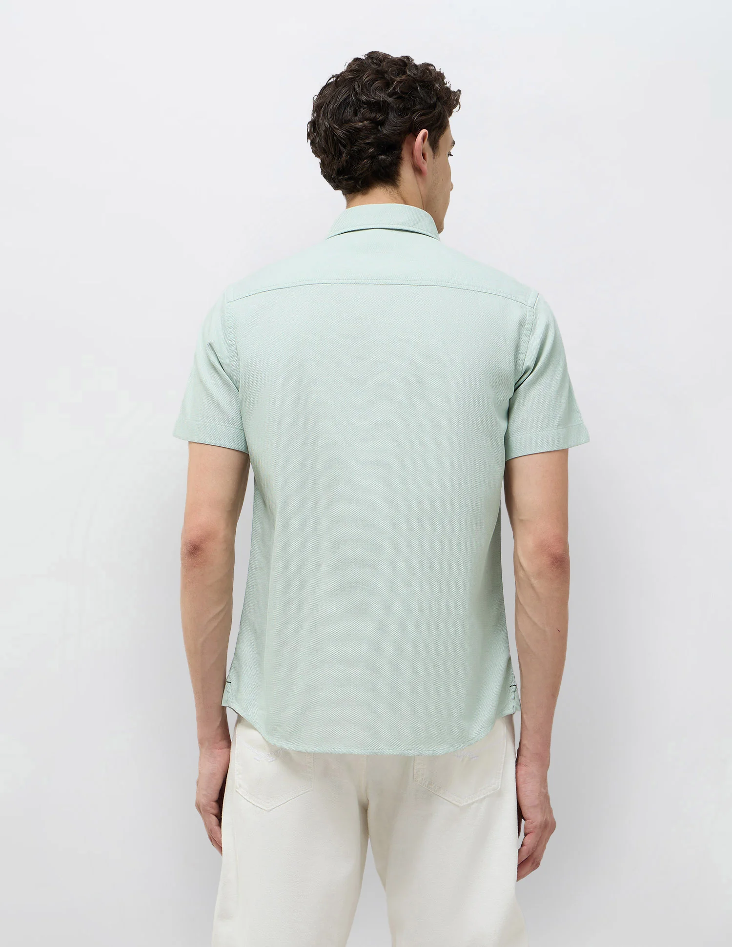 Textured Regular Fit Shirt - Image 5