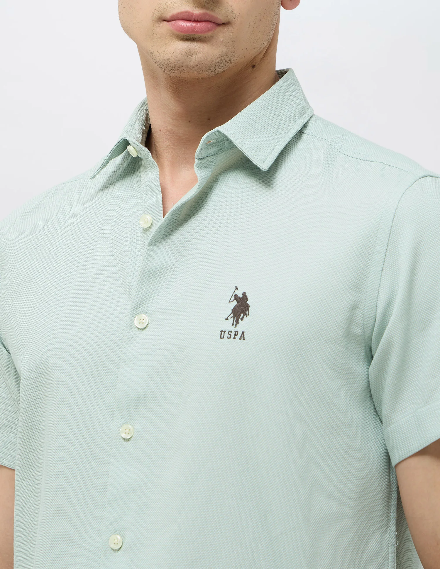 Textured Regular Fit Shirt - Image 7