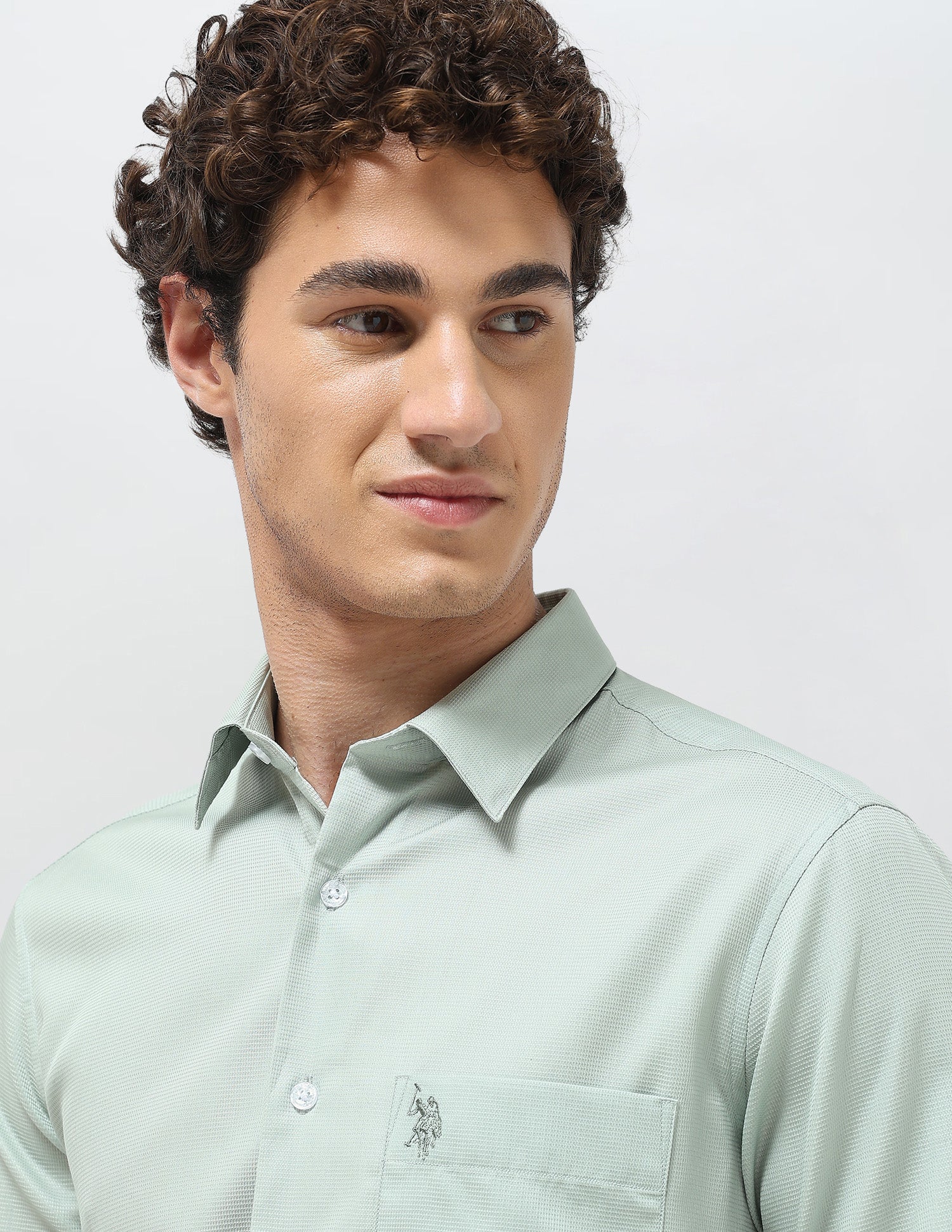 Textured Regular Fit Shirt - Image 7
