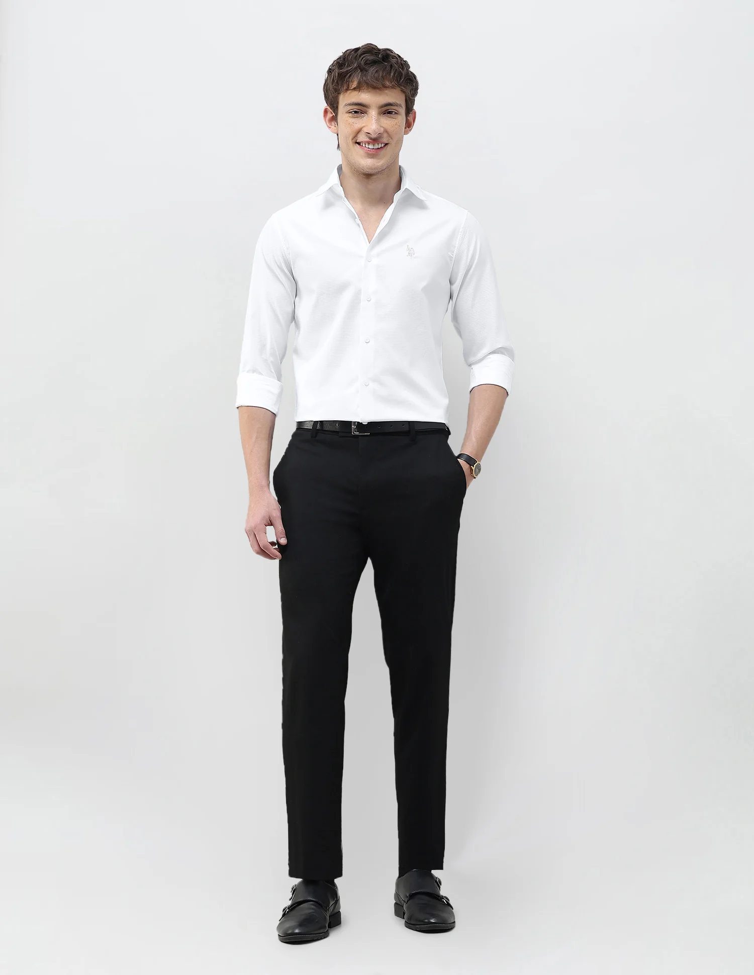 Textured Regular Fit Shirt - Image 3