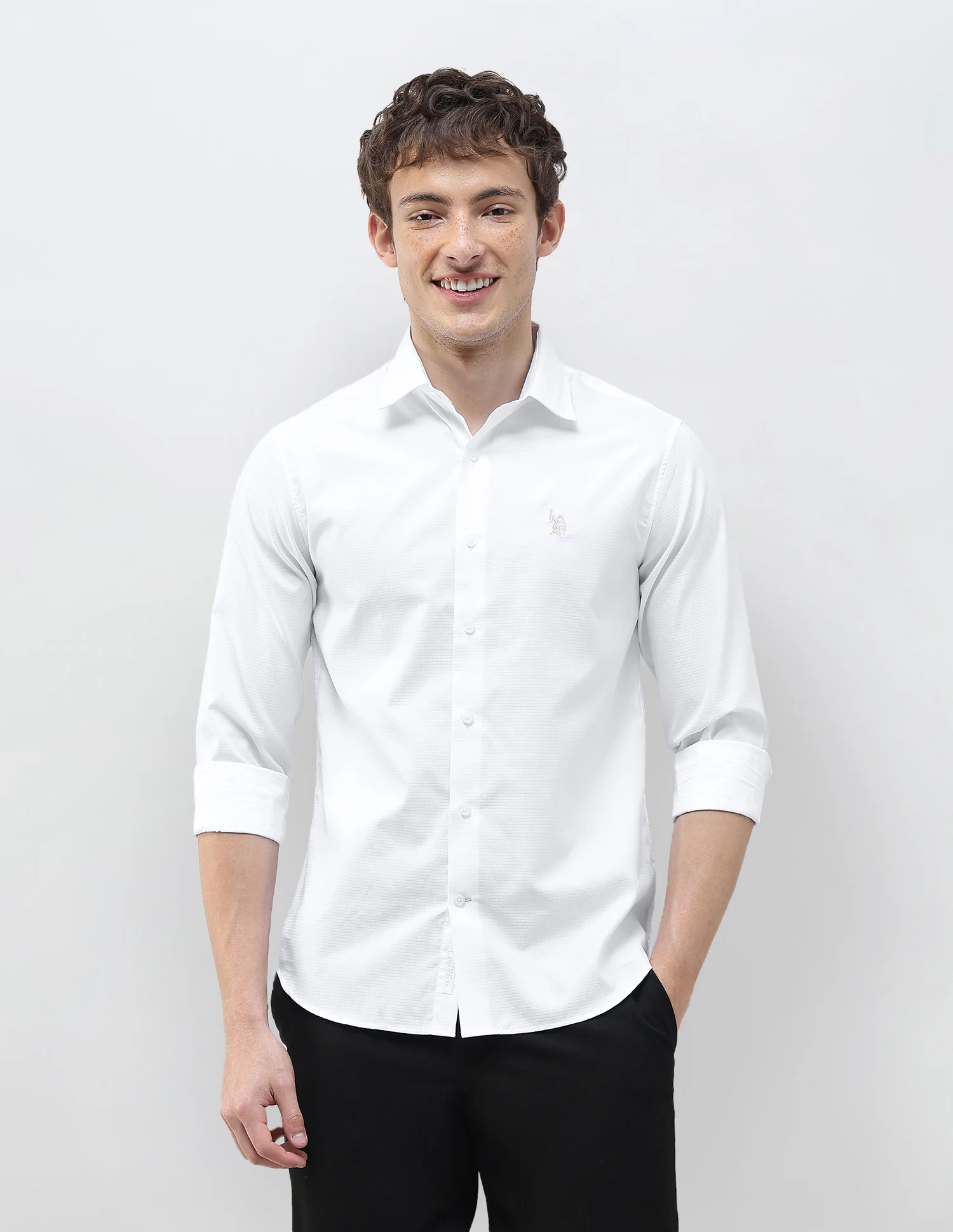 Textured Regular Fit Shirt - Image 6
