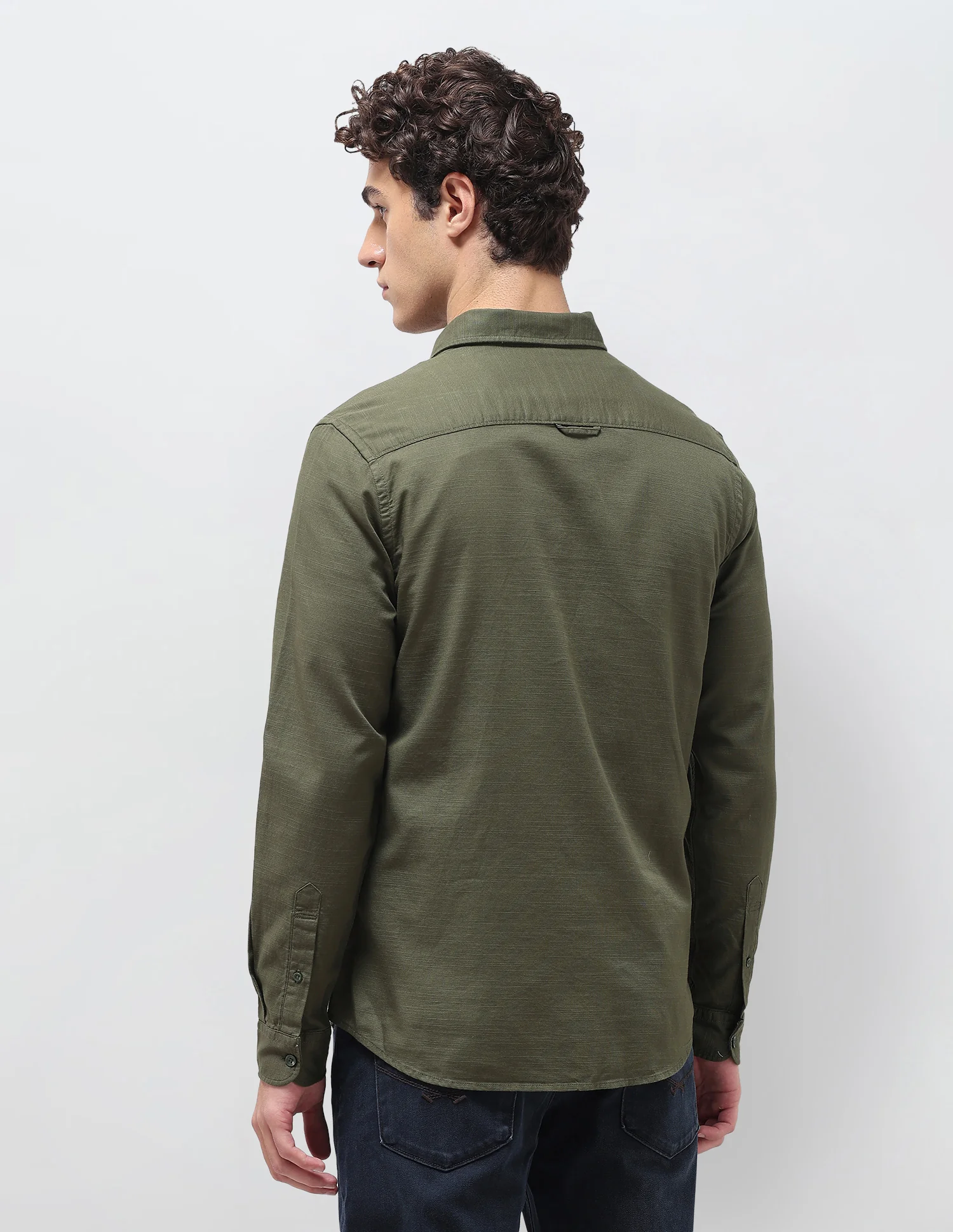 Textured Regular Fit Shirt - Image 5