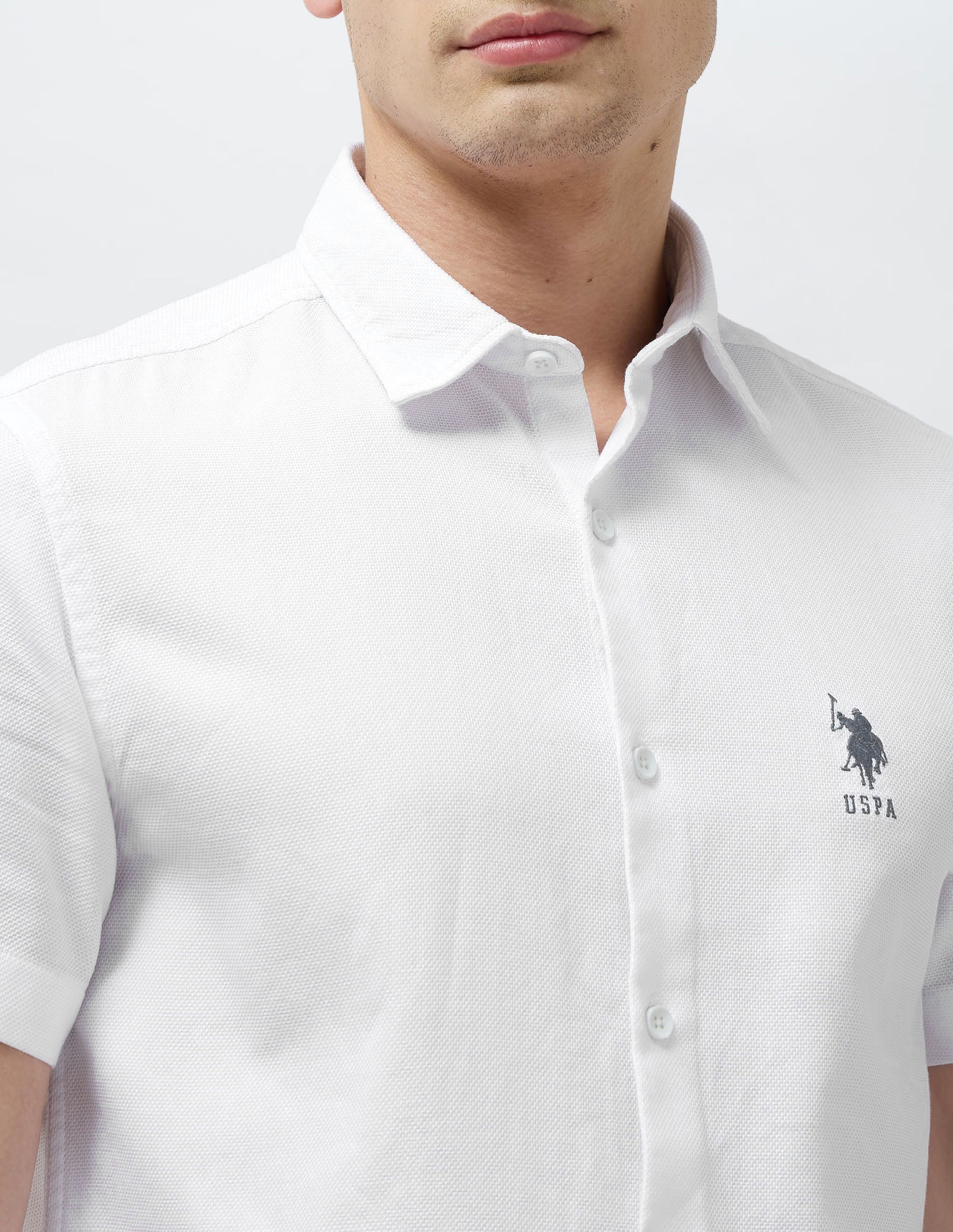 Textured Regular Fit Shirt - Image 7