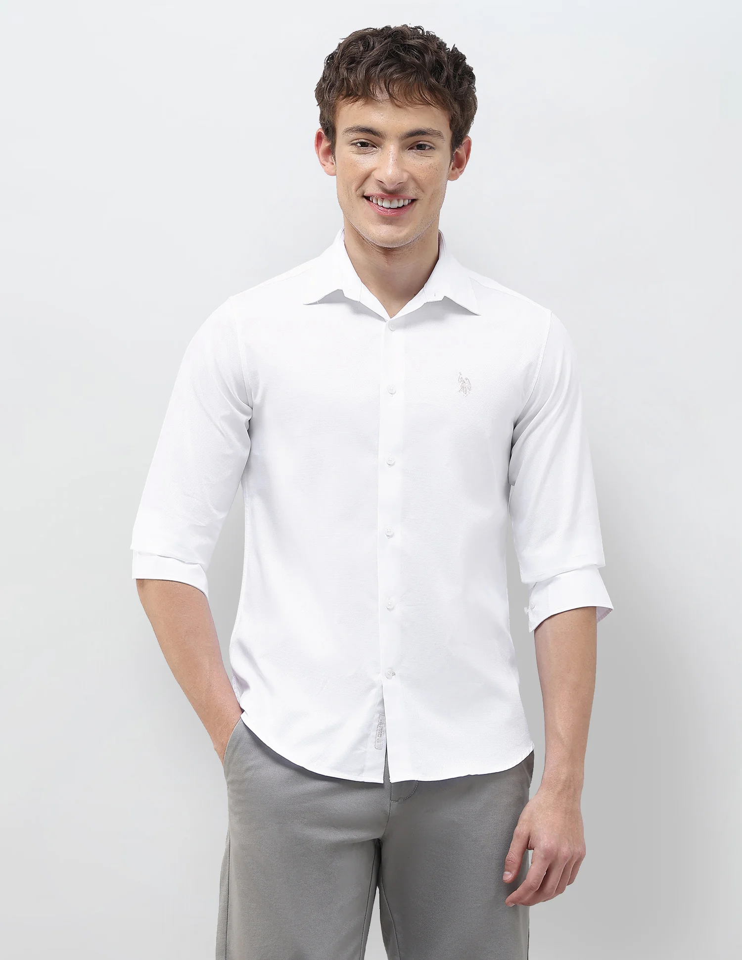 Textured Regular Fit Shirt - Image 6