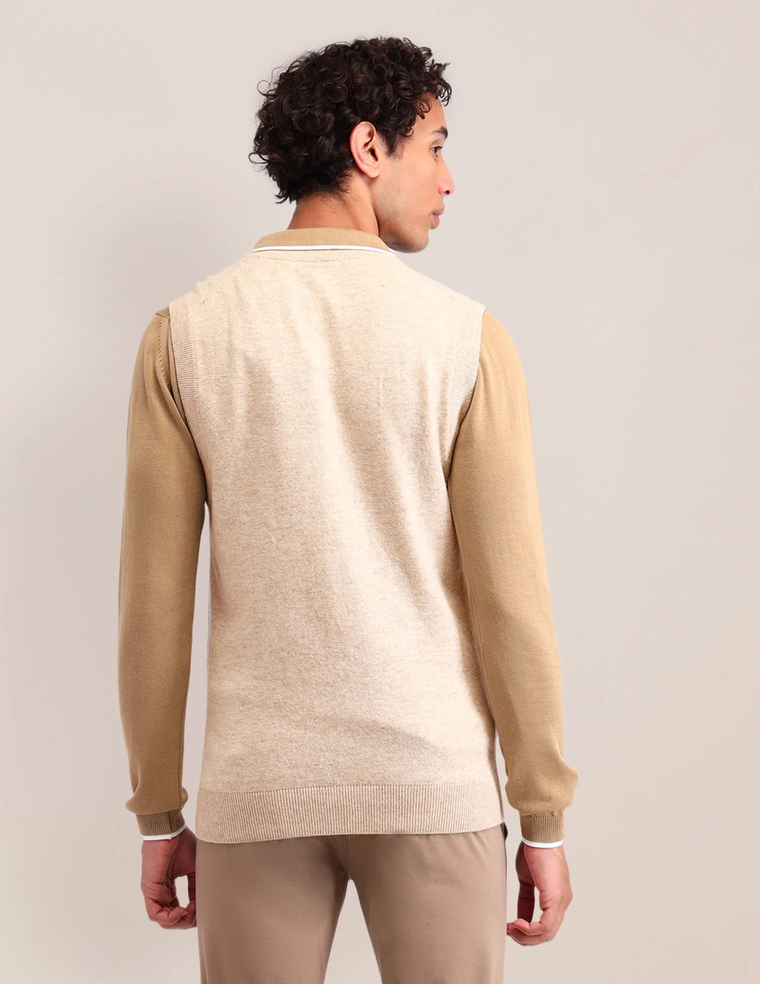 Textured Regular Fit Sweater - Image 5