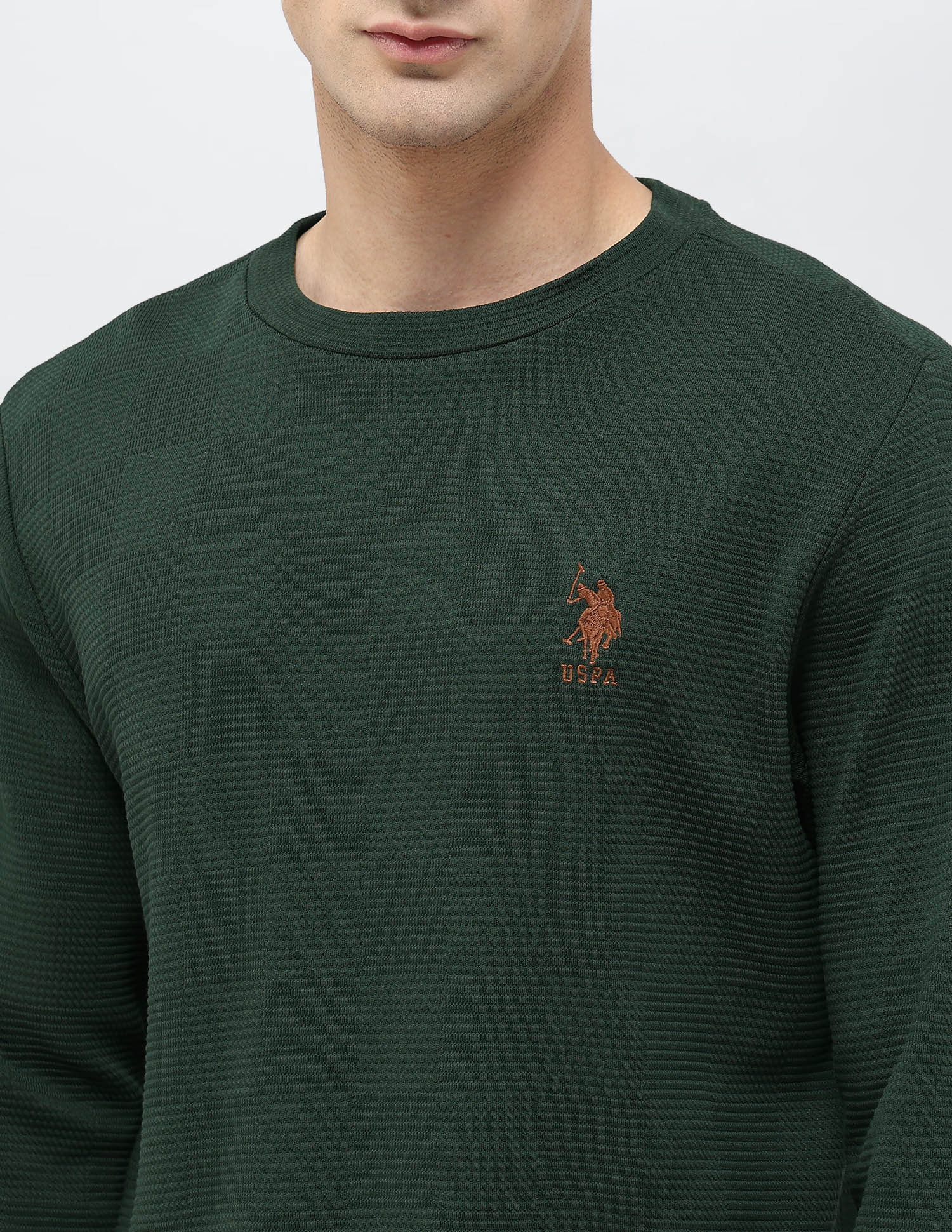 Textured Regular Fit Sweatshirt - Image 7
