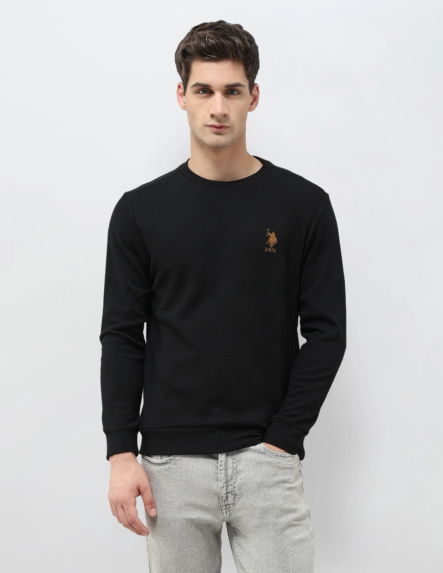 Textured Regular Fit Sweatshirt - Image 6
